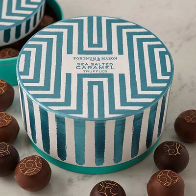 Medium Sea Salted Caramel Truffle Drum 250g