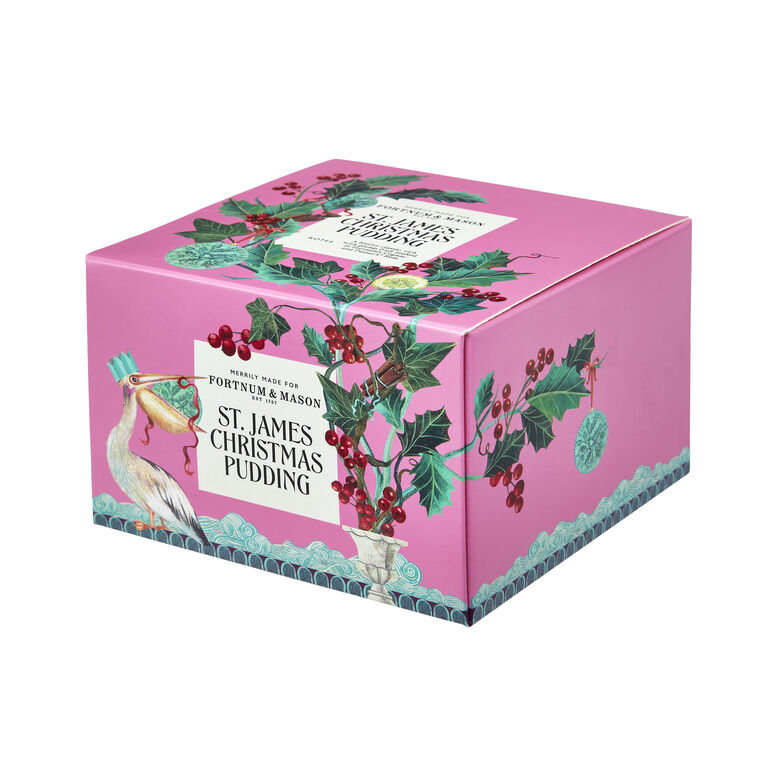 St James Christmas Pudding 454g, , hi-res