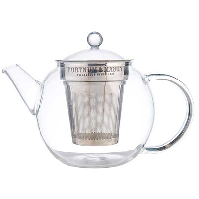 Fortnum&#39;s Classic Glass Teapot, , hi-res