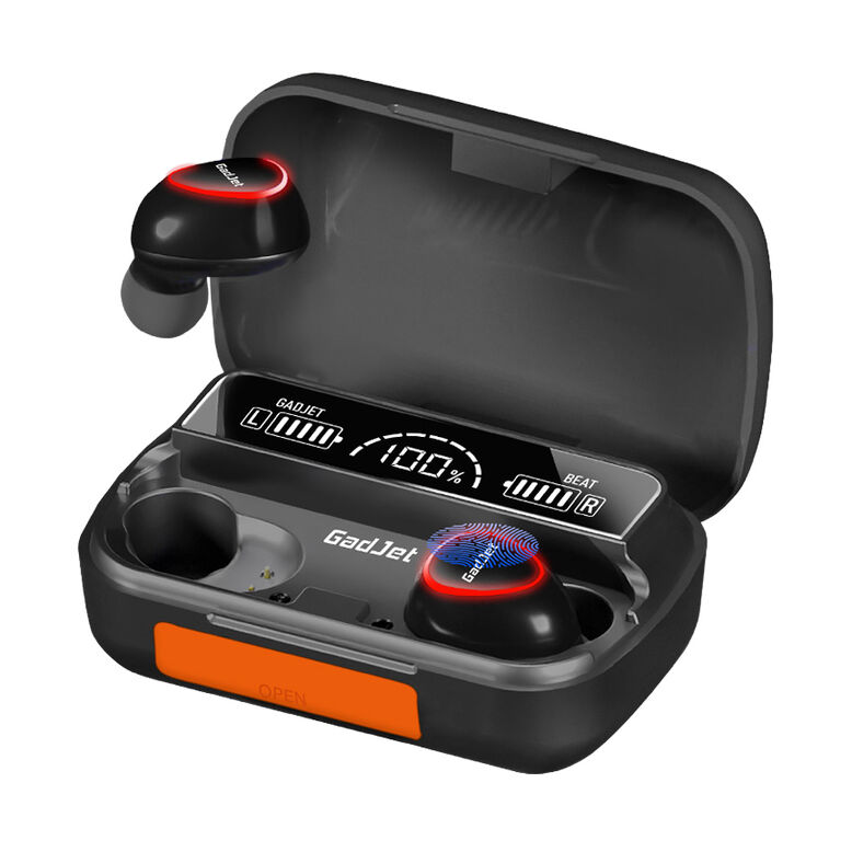 GadJet TouchBeats Wireless Bluetooth Earbuds, , hi-res