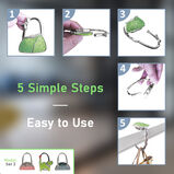 Goodiz Portable Bag Hanger, , hi-res