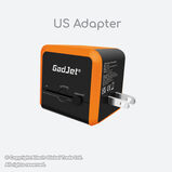 GadJet 3-Port Travel Adapter Type-C + 2-USB, , hi-res