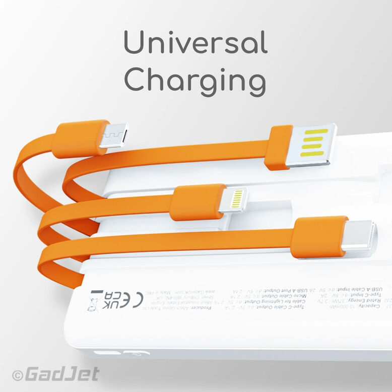 GadJet 10,000 mAh 5-in-1 Power Bank, , hi-res
