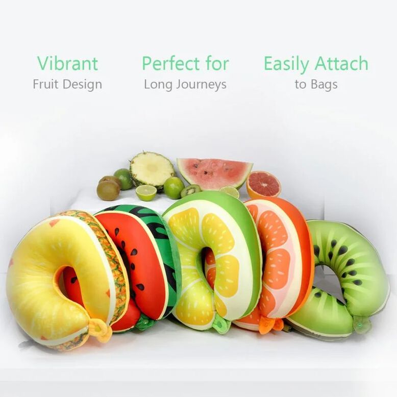 Goodiz Fruity Travel Neck Pillow, , hi-res