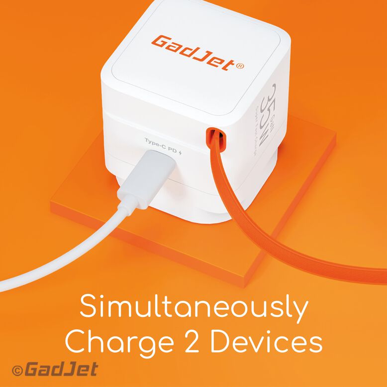 GadJet GaN Fast Adapter + USB-C Cable, , hi-res