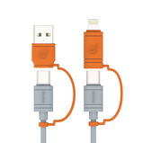 GadJet Charge &amp; Sync Cable 4-in-1 Universal 60W 1.2 Metre, , hi-res