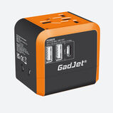 GadJet 3-Port Travel Adapter Type-C + 2-USB, , hi-res