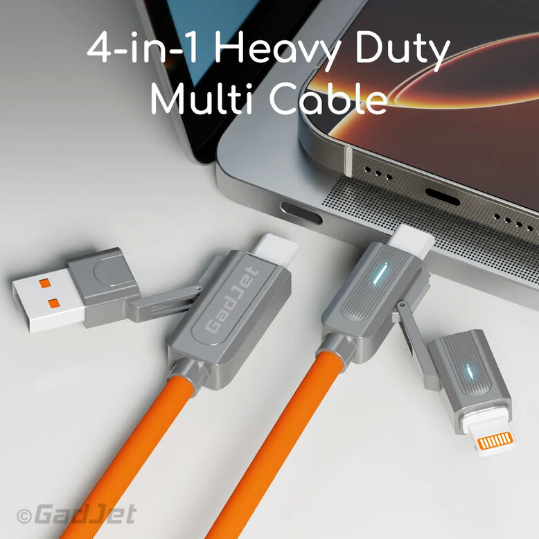 GadJet 4-in-1 Heavy-Duty Multi Cable 1.5M, , hi-res