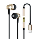 GadJet USB-C Earphones with 3.5mm AUX Adapter, , hi-res