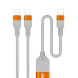 GadJet Charge &amp; Sync Dual Cable 100W 1.5M (Dual USB-C to USB-C), , hi-res