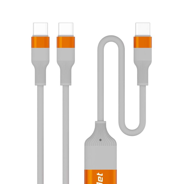 GadJet Charge &amp; Sync Dual Cable 100W 1.5M (Dual USB-C to USB-C), , hi-res