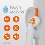 GadJet Sports Hookfit Wireless Bluetooth Earbuds, , hi-res