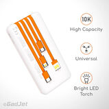 GadJet 10,000 mAh 5-in-1 Power Bank, , hi-res