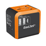 GadJet World Travel Adapter 3-Port USB-C + 2-USB 15W, , hi-res