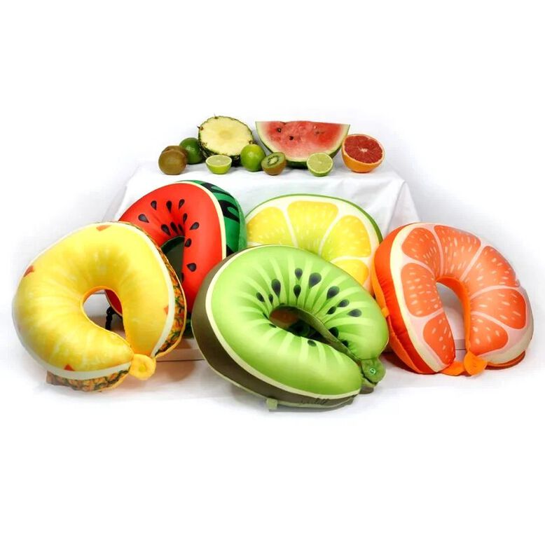 Goodiz Fruity Travel Neck Pillow, , hi-res