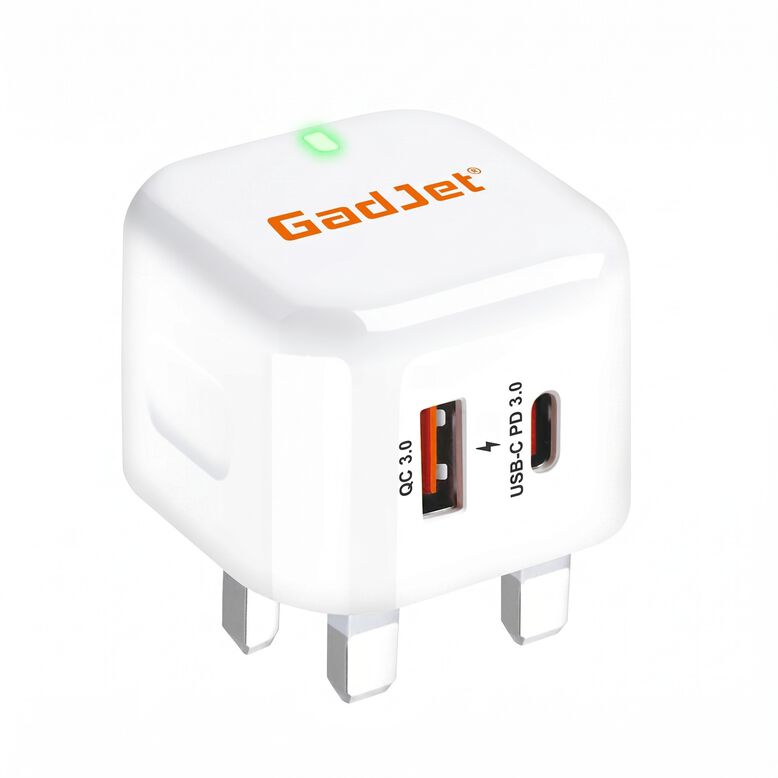 GadJet Power Adapter 2-Port USB-C + USB-A, , hi-res