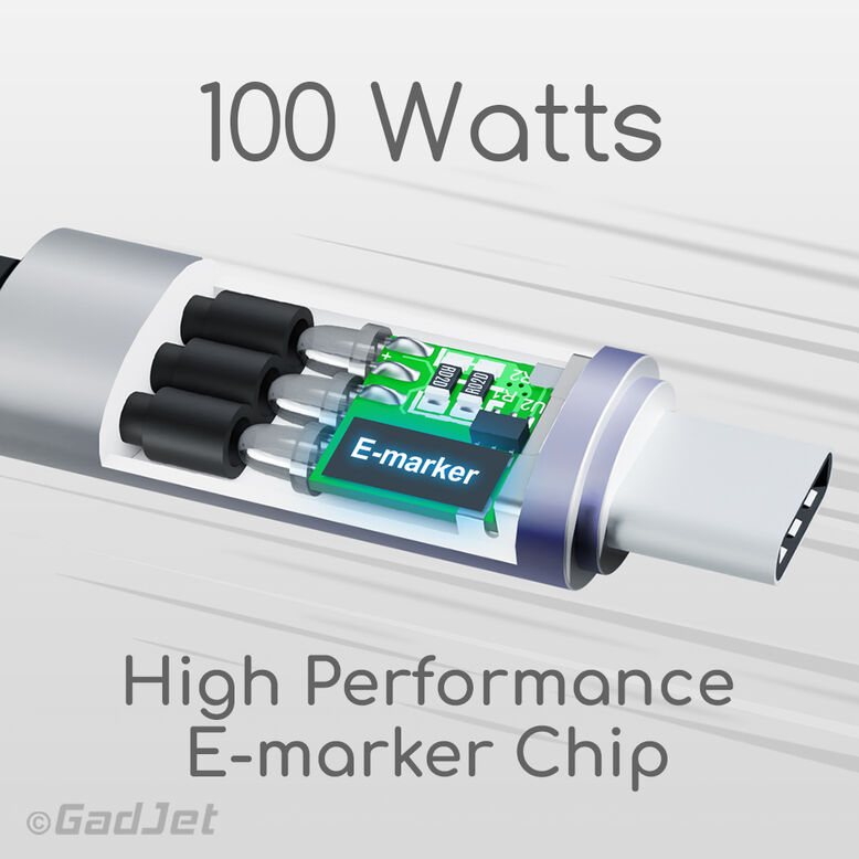 GadJet Ultra USB-C to USB-C 1.5M 100W, , hi-res