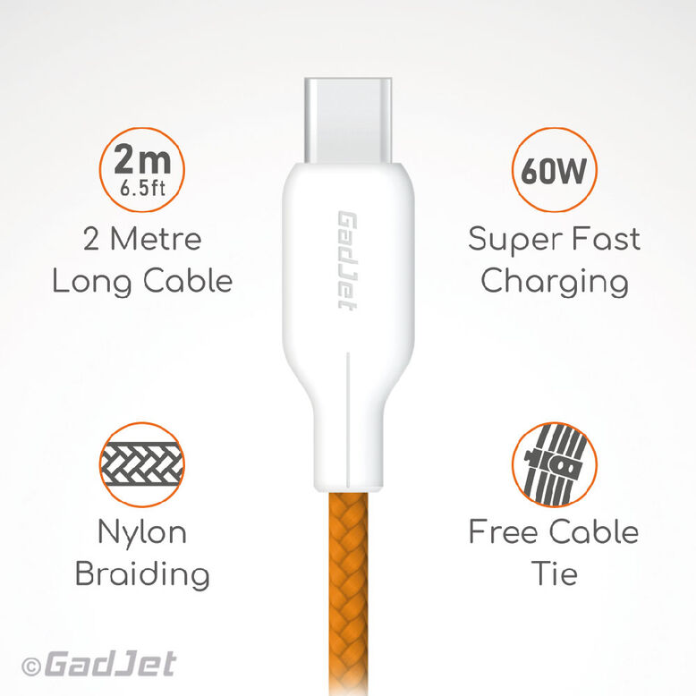 GadJet G-Series USB-C to USB-C 2M, , hi-res