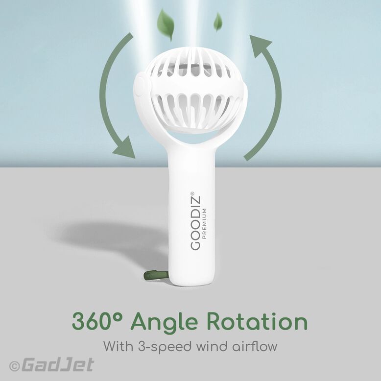 Goodiz Rechargeable Mini Flex Cooling Fan, , hi-res