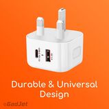 GadJet Power Adapter 2-Port USB-C + USB-A, , hi-res