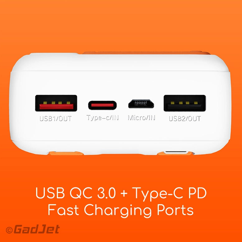 GadJet 20,000 mAh Rapid Power Bank, , hi-res