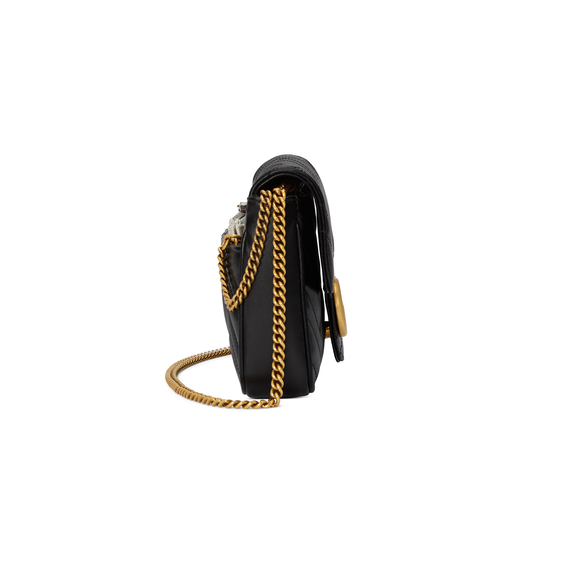 Super mini gg marmont 2.0 leather bag outlet