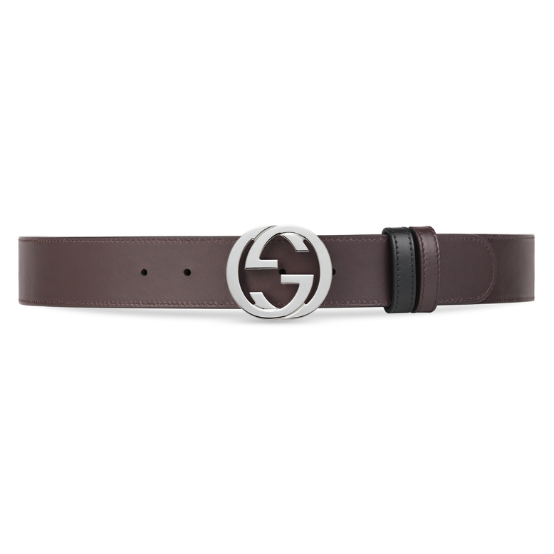 Reversible Gucci Signature belt, , hi-res