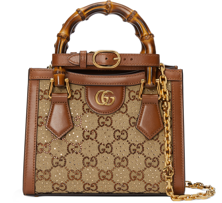 Gucci Diana crystal mini tote bag, , hi-res