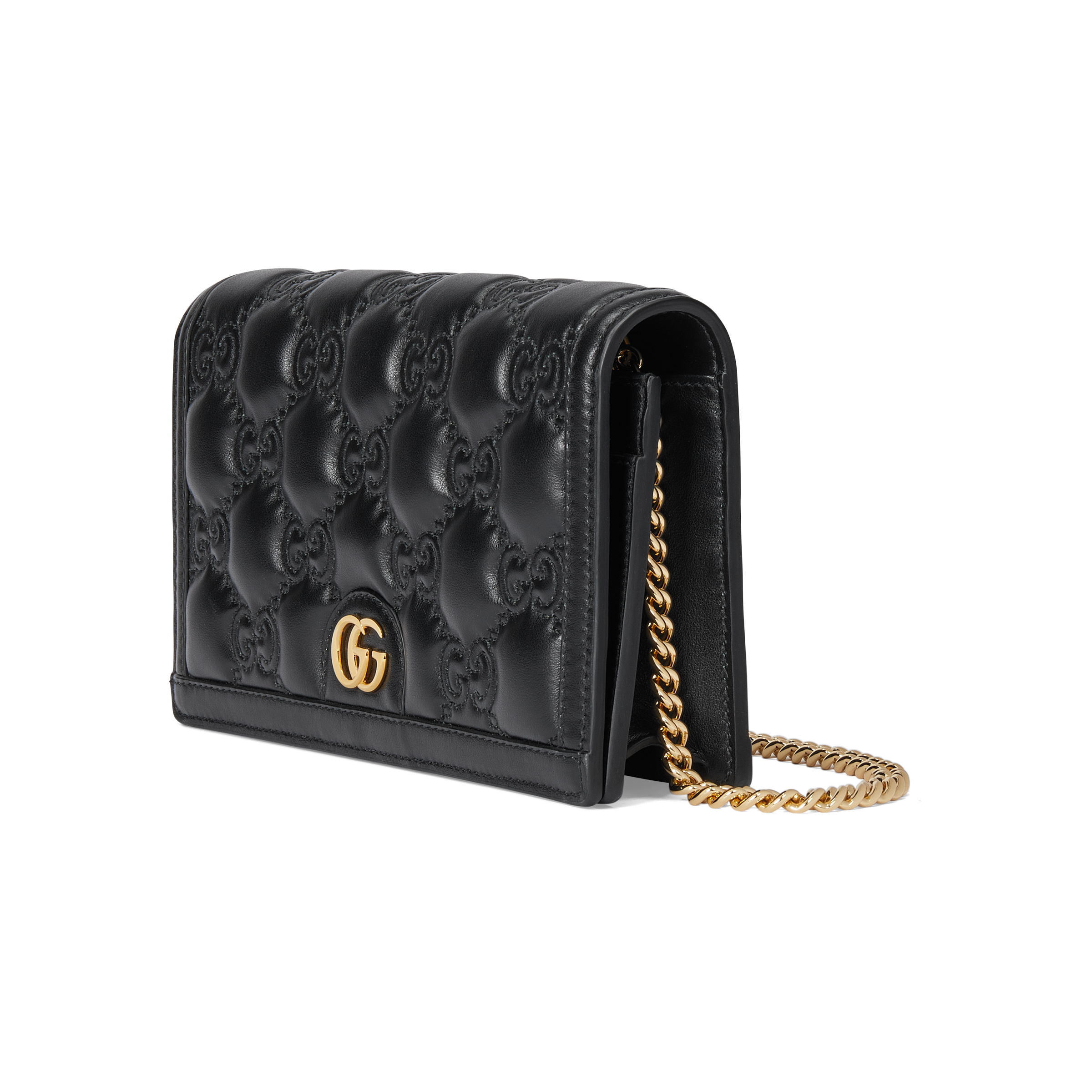 Gucci GG Matelassé chain wallet Purses Pouches Heathrow