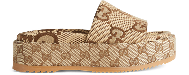 Women&#39;s platform slide sandal, , hi-res