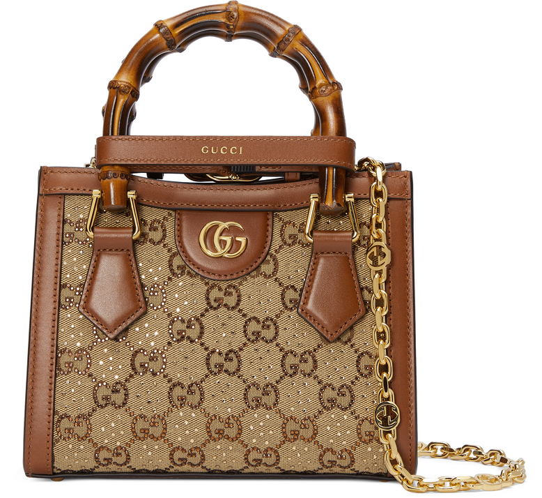 Gucci Diana crystal mini tote bag, , hi-res
