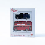 Hamleys® London Bus & Black Taxi Set