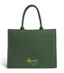 Large Cotton Logo Tote Bag