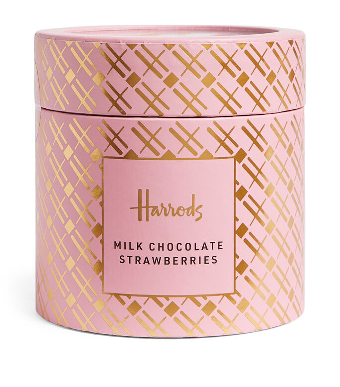 MILK CHOCOLATE STRAWBERRIES 230G, , hi-res