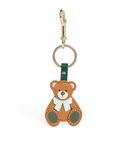 Leather Keyring Harrods Bear