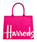 Large Cotton Logo Tote Bag