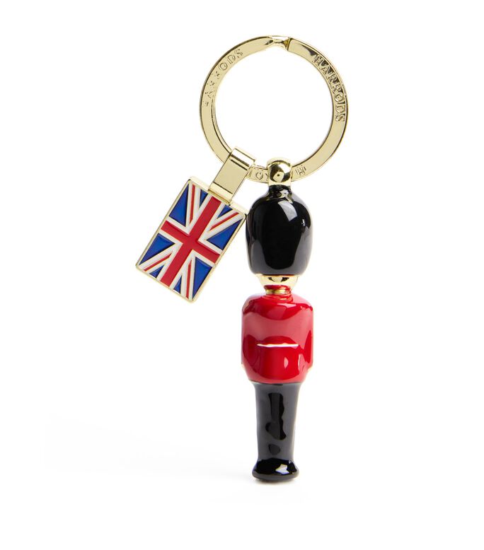 LONDON GUARDSMAN KEYRING, , hi-res