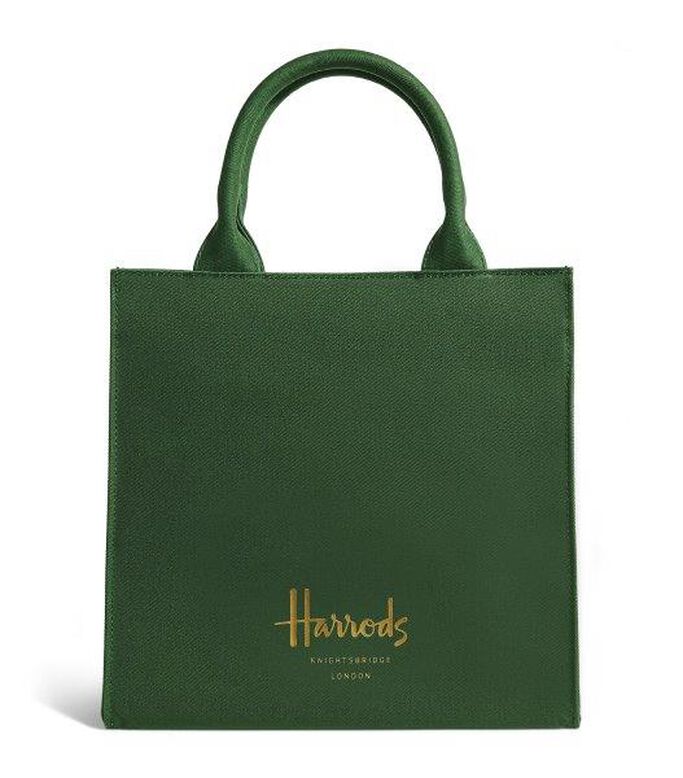 Small Cotton Logo Tote Bag, , hi-res