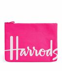 Large Cotton Logo Pouch