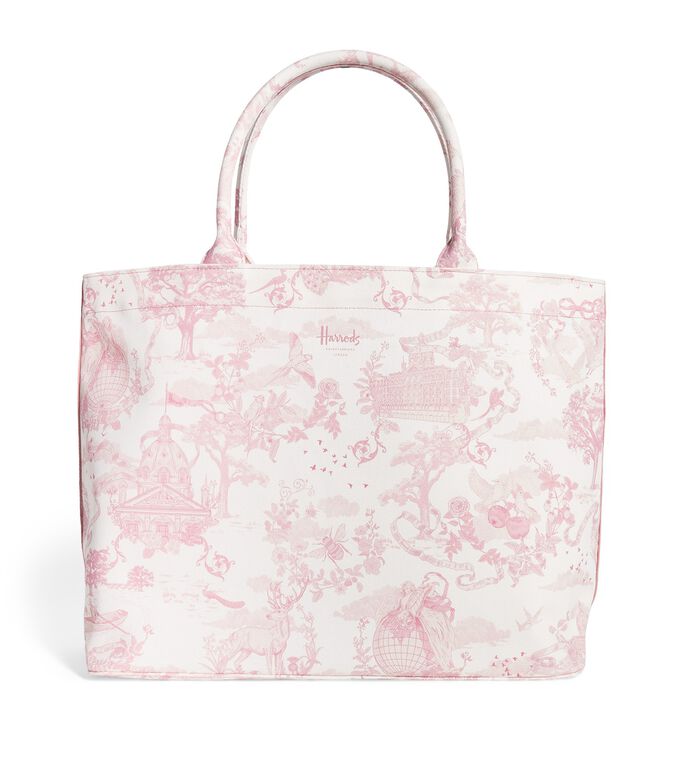 Toile Medium tote - pink, , hi-res