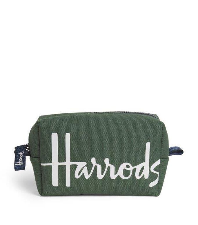 Cotton Logo Cosmetics Bag, , hi-res
