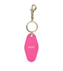 KEYFOB KEYRING YACHT LEATHER PINK