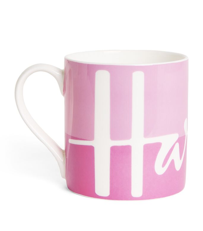 LOGO MUG PINK/PINK, , hi-res