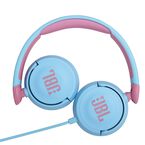 JBL Junior 310 Wired Headphones Blue, , hi-res
