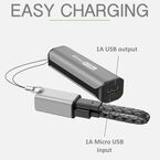 Tech Charge 3,400mAh Light Cable Grey, , hi-res