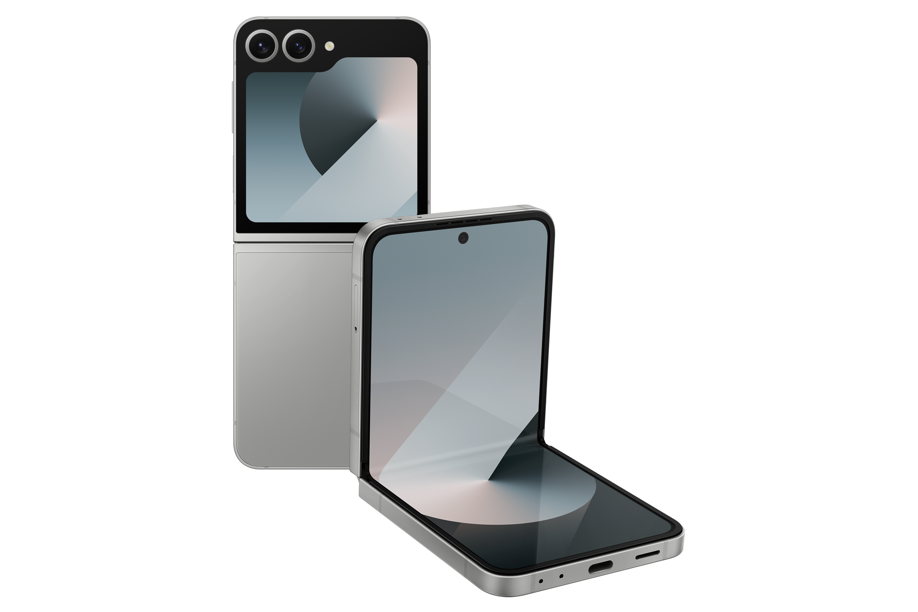Samsung SAMSUNG FLIP 6 256GB SILVER SHADOW Smartphones | Heathrow 