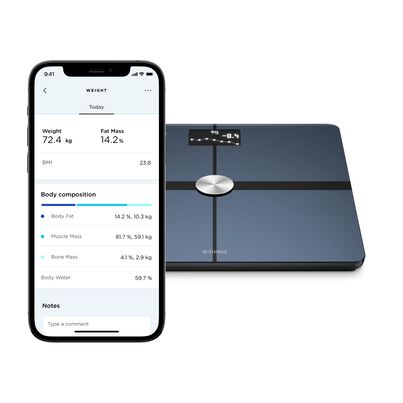 Withings Body+ BMI Wifi Scale Blk, , hi-res