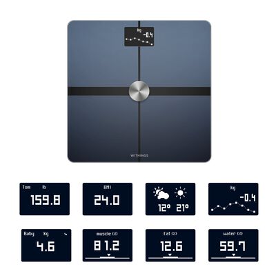 Withings Body+ BMI Wifi Scale Blk, , hi-res