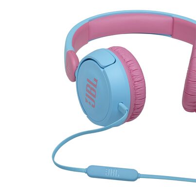 JBL Junior 310 Wired Headphones Blue, , hi-res