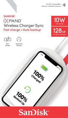 SanDisk IXpand Wireless Charge Sync 128G